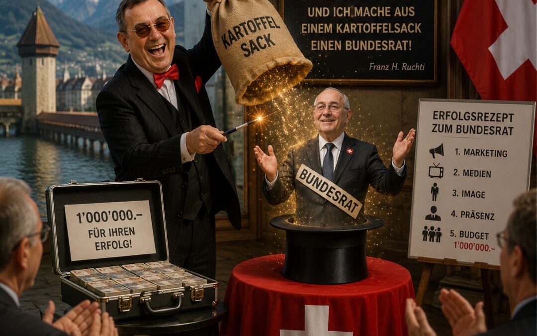«Gib mir eine Million Franken und ich mache aus einem Kartoffelsack einen Bundesrat»