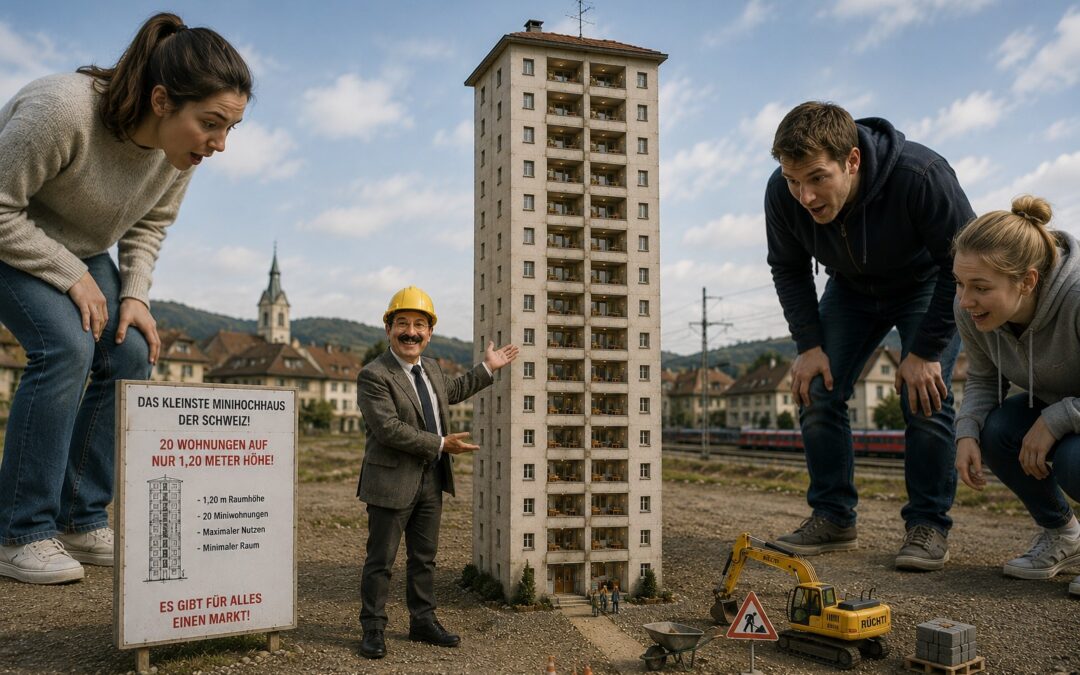 Franz H. Ruchti und das kleinste Minihochhaus der Schweiz